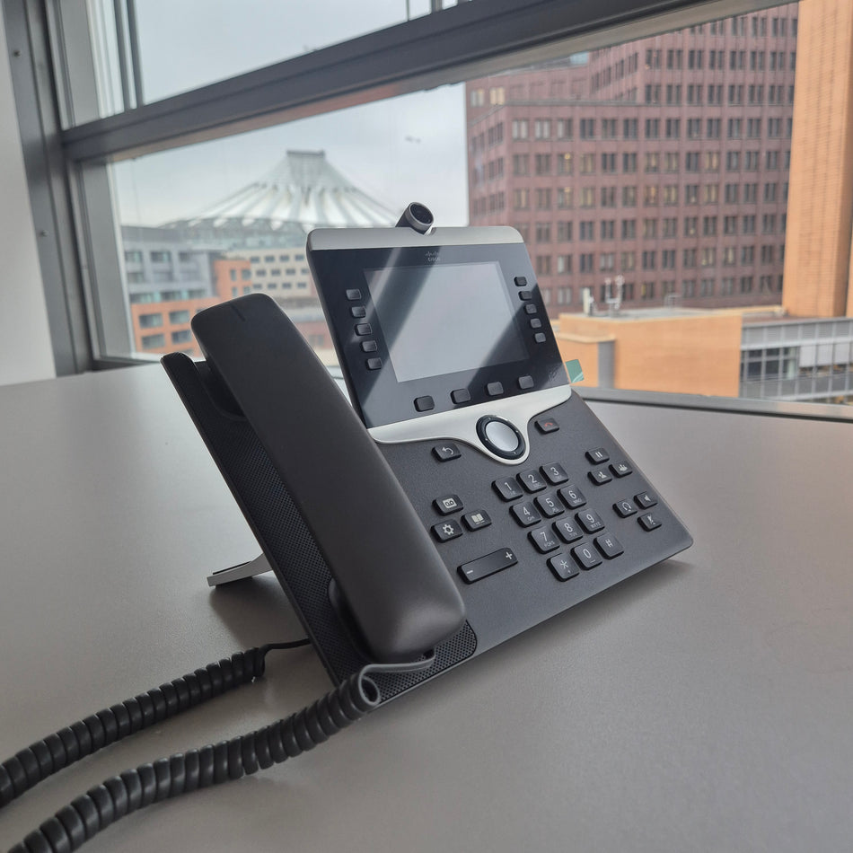Cisco CP-8845 IP-Telefon – Business-Bürotelefon mit Farbdisplay, gebraucht