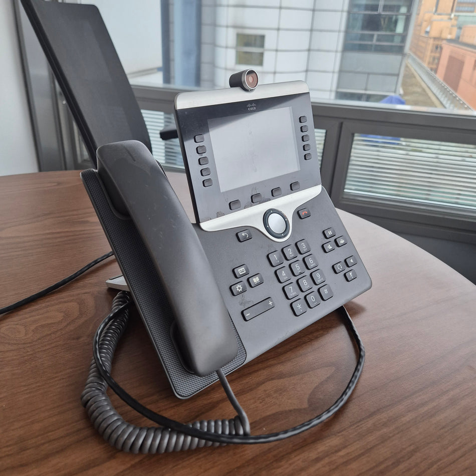 Cisco CP-8845 IP-Telefon – Business-Bürotelefon mit Farbdisplay, gebraucht