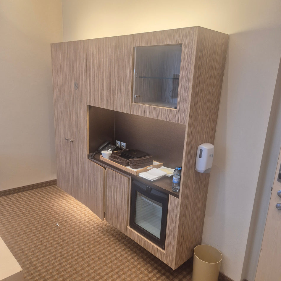 Schrankwand Zebrano Schrankzeile 220 selbstabbau