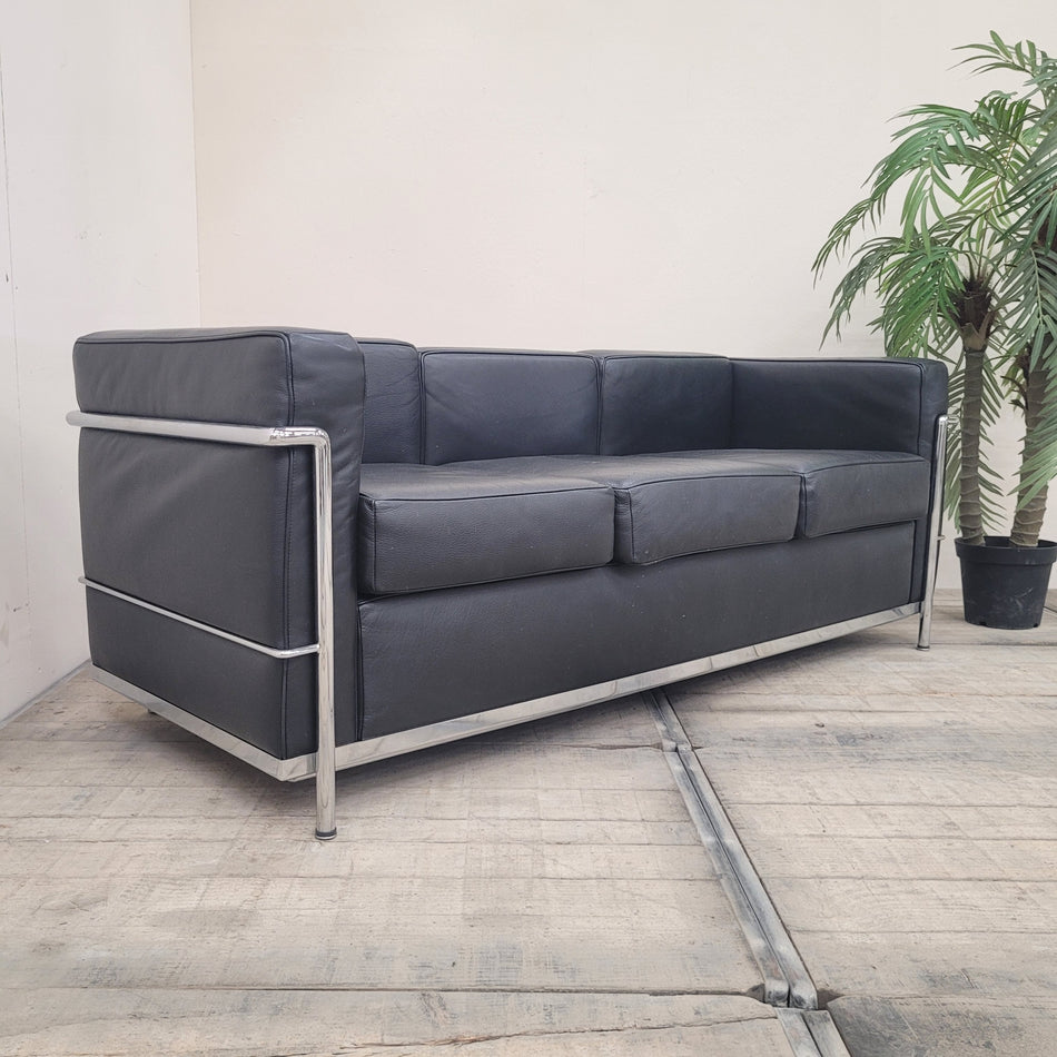 Design-Klassiker LC3-Stil Le Corbusier Sofa Couch Nachbaru Gebraucht