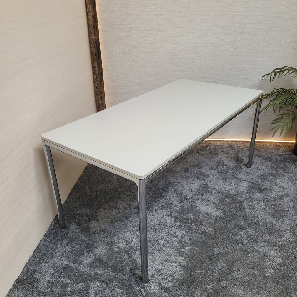 Original Bosse Schreibtisch lichtgrau 160x80