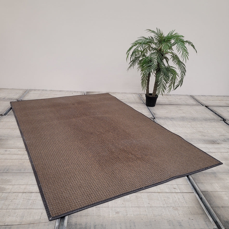JAB Anstoetz Teppich 200x300 Sisal Optik Braun  Gebraucht