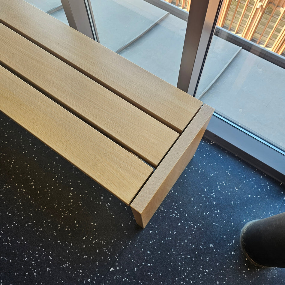 Lange Sitzbank Holz Bank
