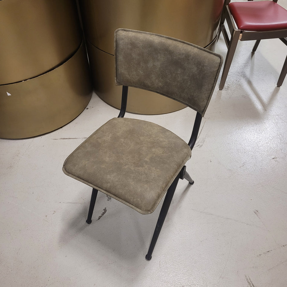 Willow Esszimmerstuhl Schlamm braun Leder Stuhl