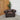 Chesterfield Stil Sessel braun Kunstleder