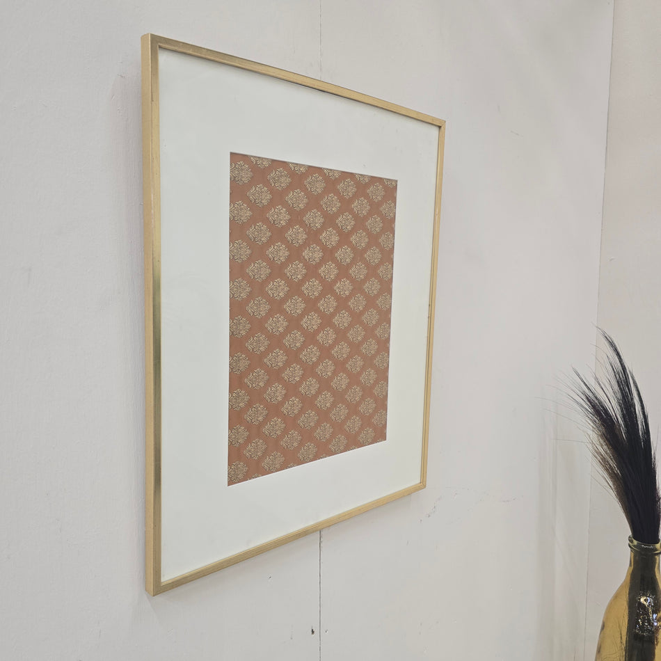 Wandbild Beidseitig goldener Rahmen Wanddeko