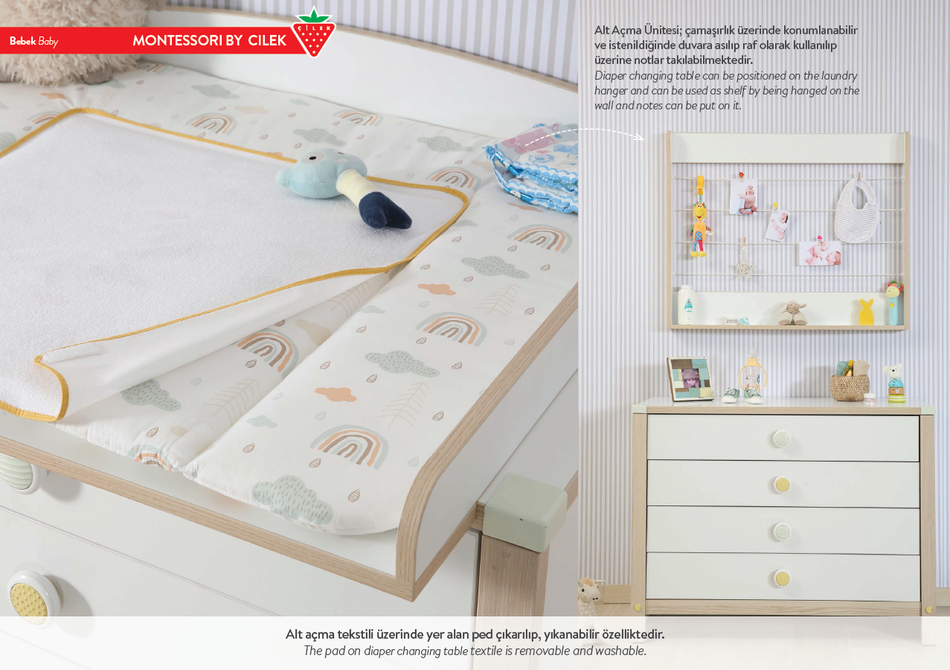 Cilek Wickelaufsatz Montes