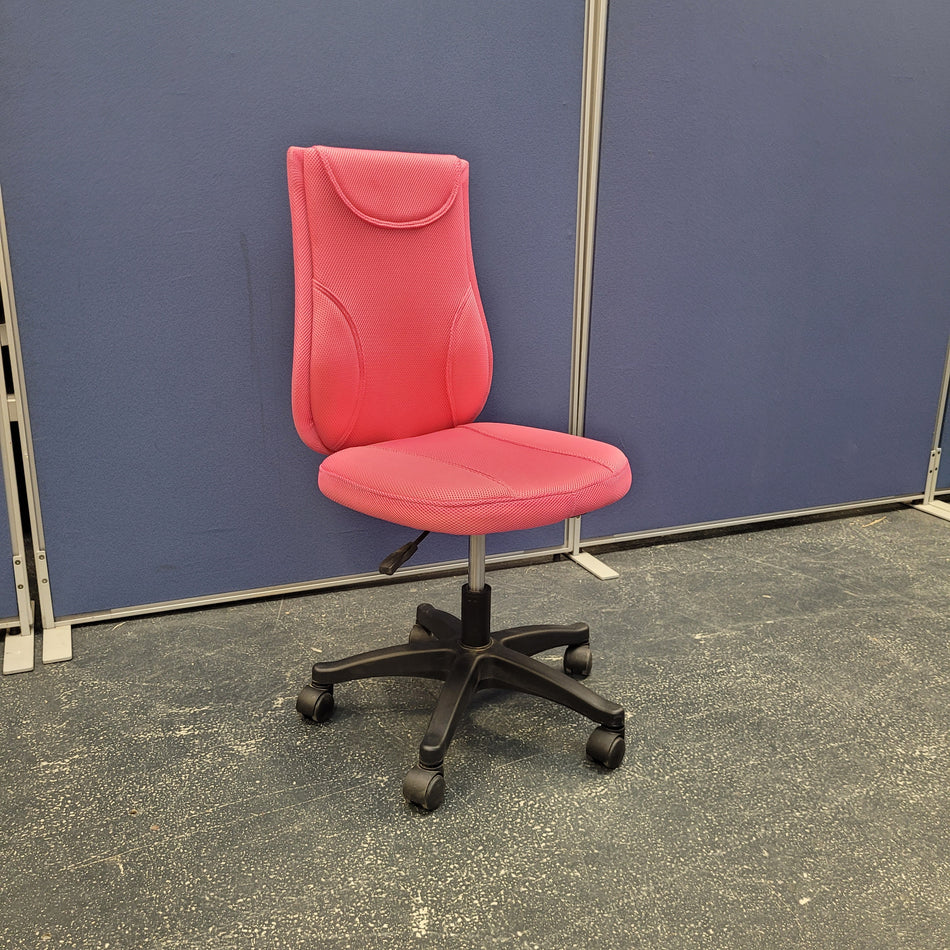 hjh office Kiddy Base Kinderdrehstuhl pink Bürodrehstuhl