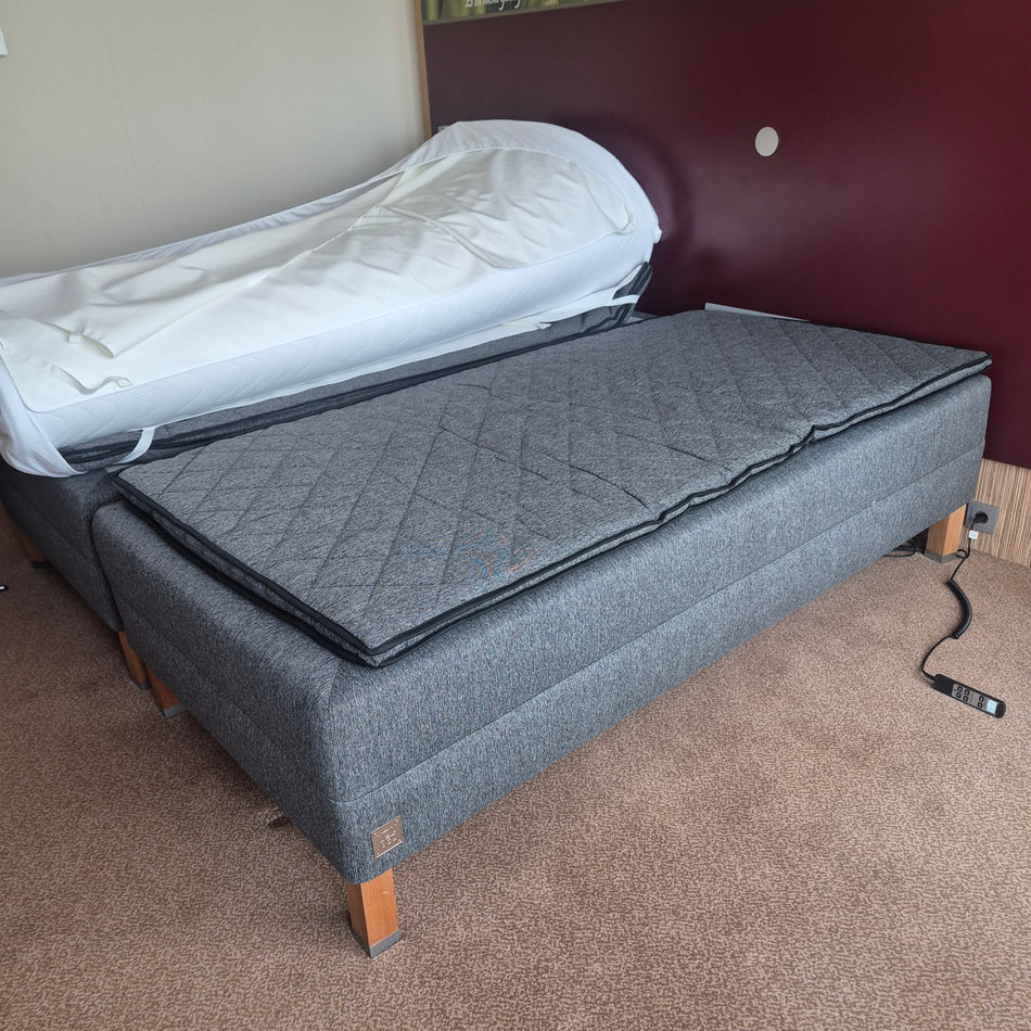 YouBed 100x200 Premium-Hotelbett Härtegrad elektrisch individuell einstellbar