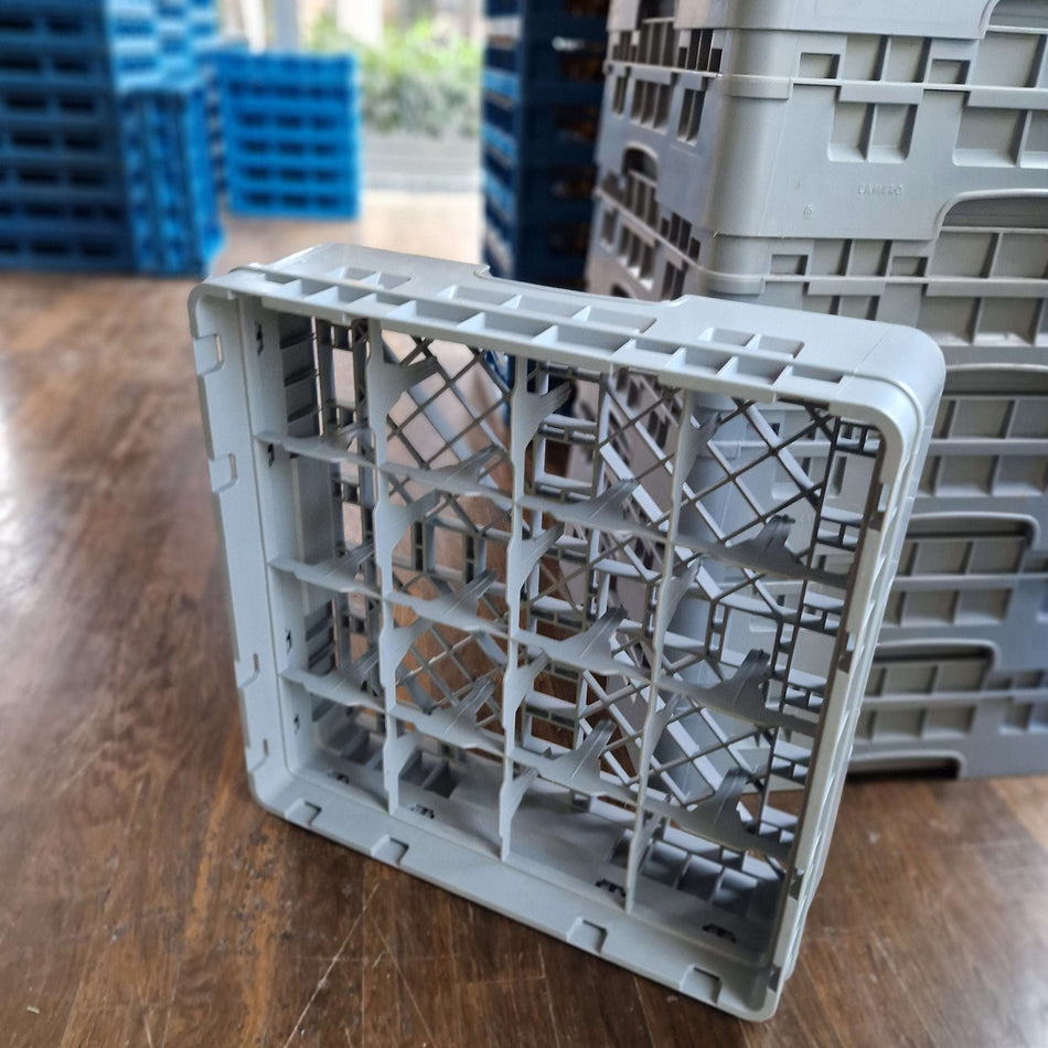 Cambro Gläserracks Racks grau unterschiedlich hoch