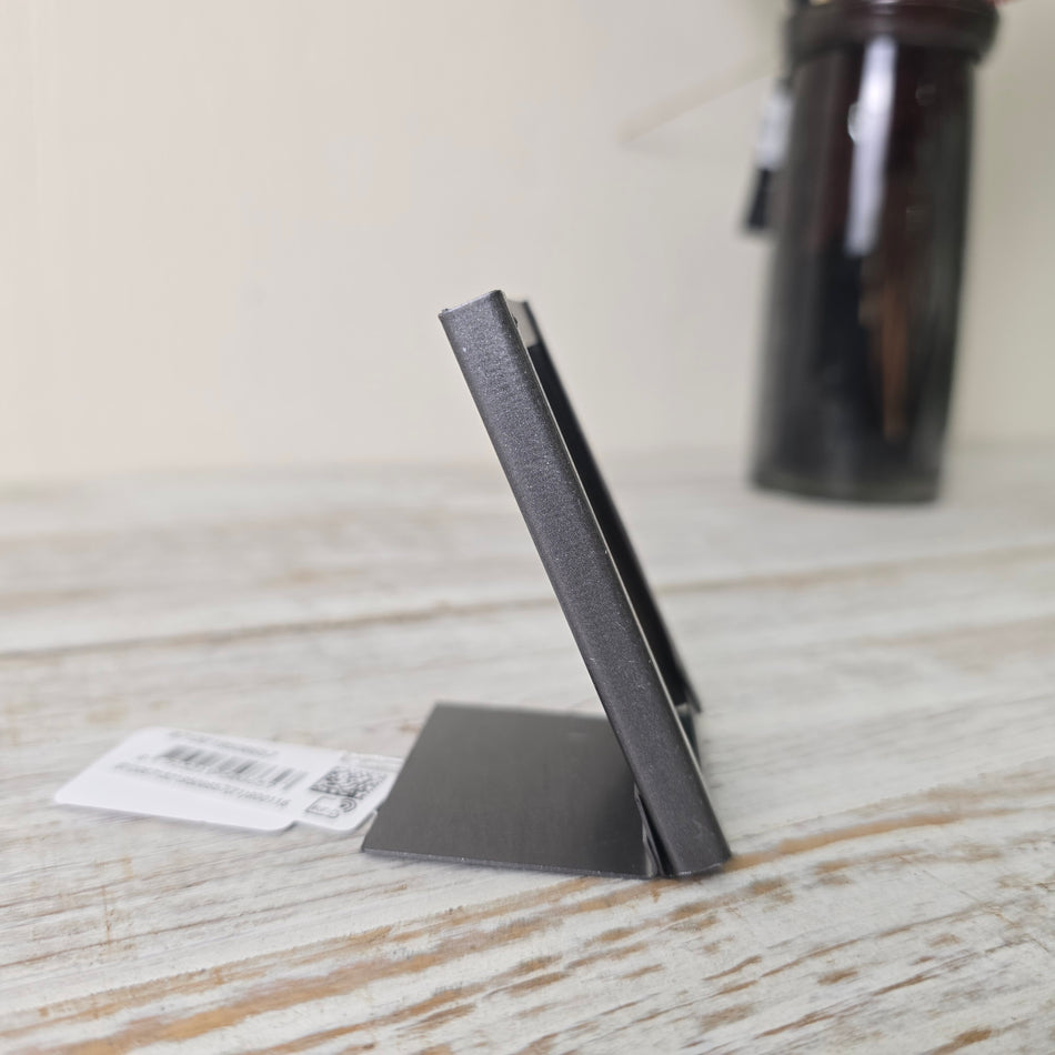 Fotorahmen 7 x 5 cm Mini Metall Anthrazit Bilderrahmen Deko