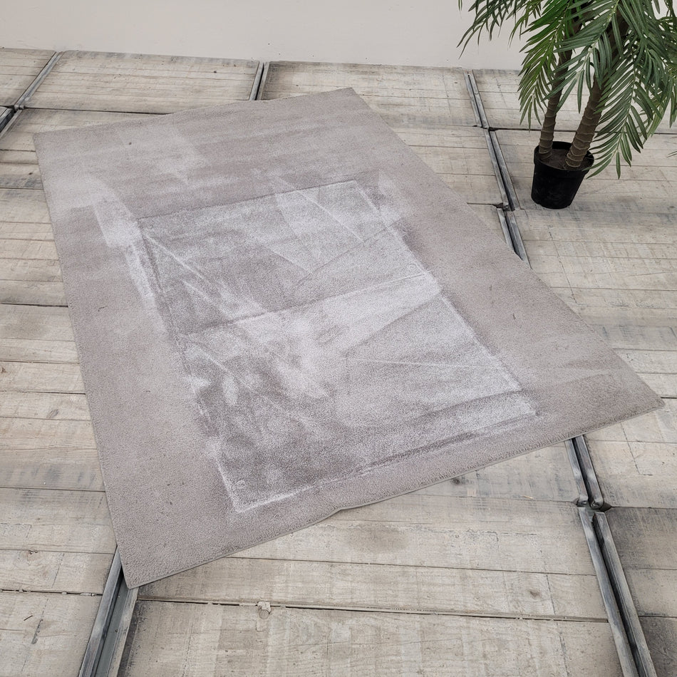JAB Anstoetz Design Teppich 170x250 cm Grau Melange Premium