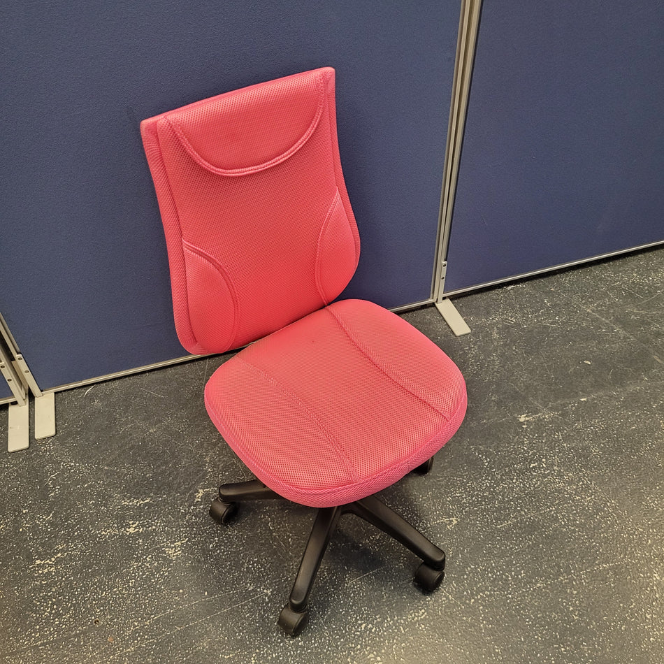 hjh office Kiddy Base Kinderdrehstuhl pink Bürodrehstuhl