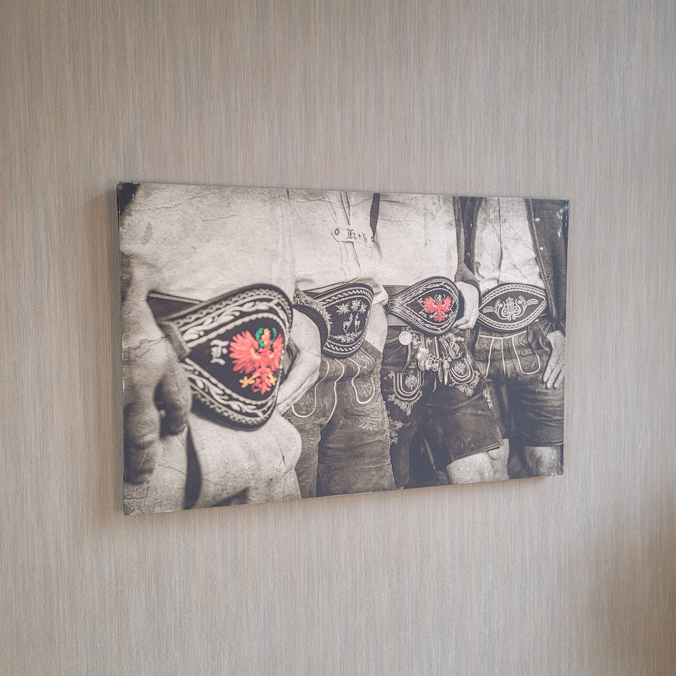 Wandbild gebraucht Sepia rot Leinwand Fotodruck 100x65 Bild
