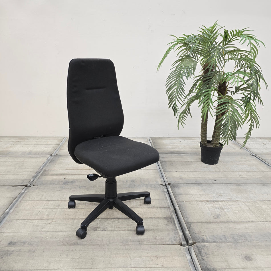 Moderner Bürodrehstuhl Schreibtischstuhl Schwarz Höhenverstellbar Stuhl Gebraucht
