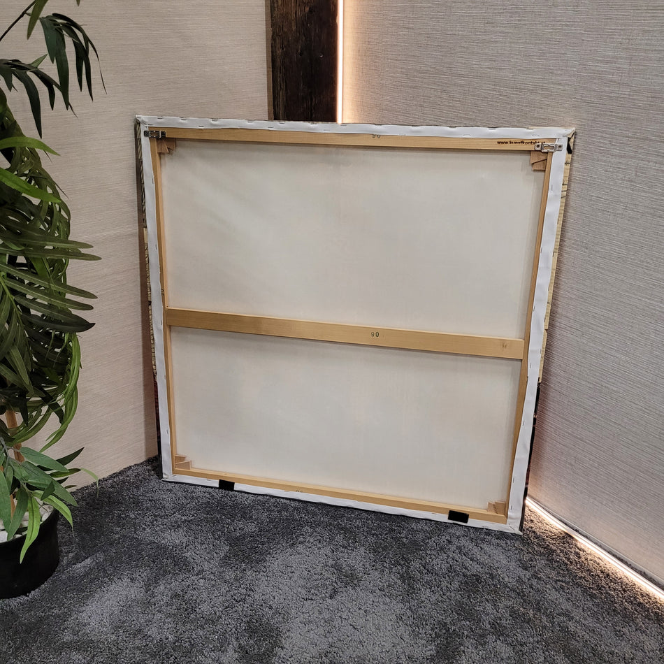 Leinwandbild Alte Oper Frankfurt Urban Art bunt Wandbild Großformat gebraucht 90x90