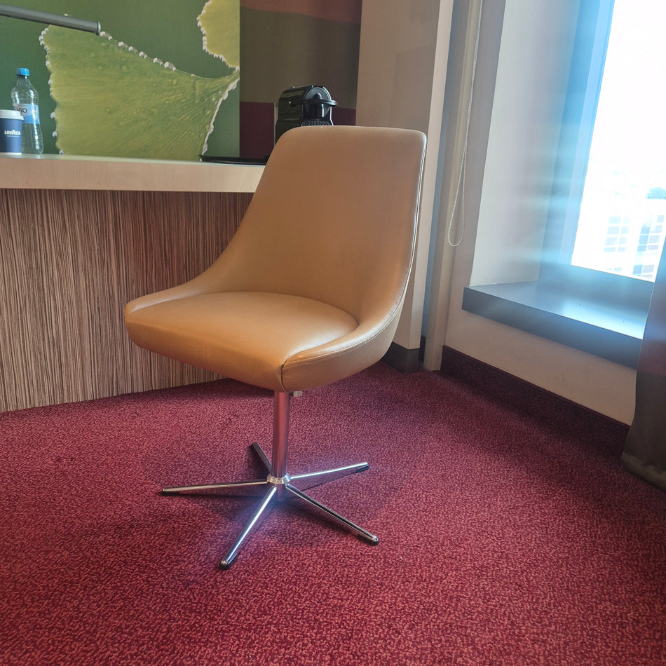 Stuhl Sessel hellbraun