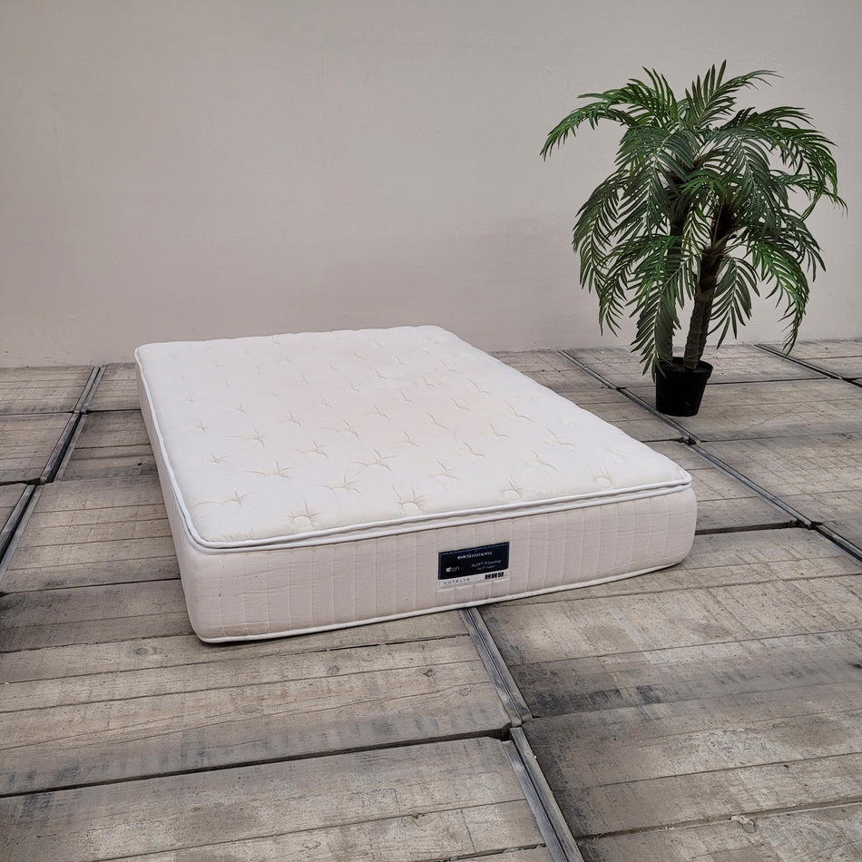 Simmons Pillowtop Matratze 140x200 inkl. Topper – gebraucht Einzelmatratze 25cm hoch