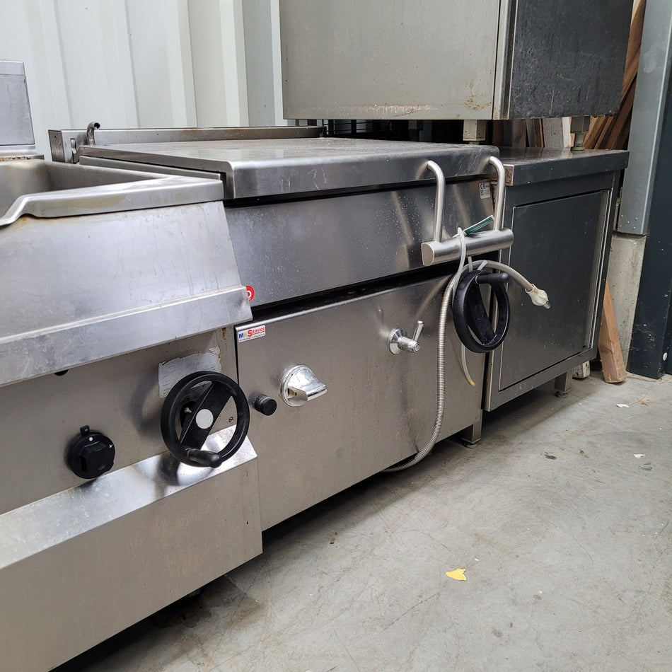 Baron Kippbratpfanne Q70BR/G80 aus Edelstahl – Profi Gastro Bratpfanne gebraucht