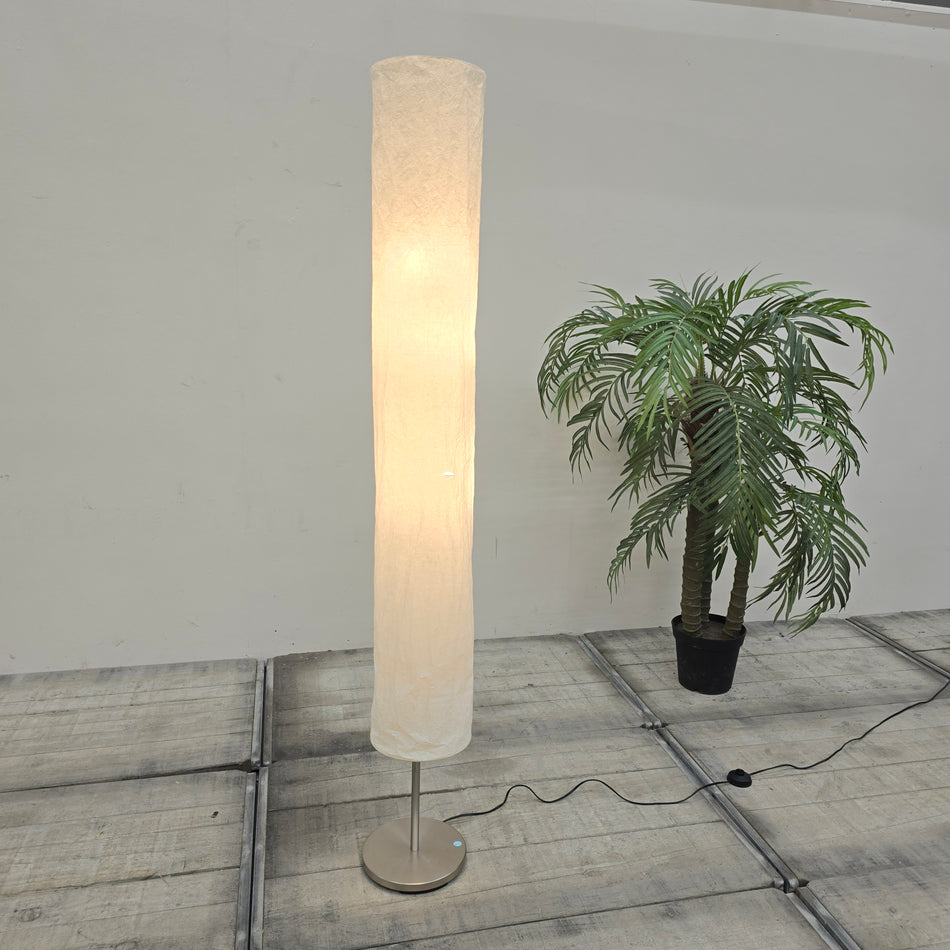 IKEA Stehlampe Weiß Papier Zylindrisch Lampe Gebraucht