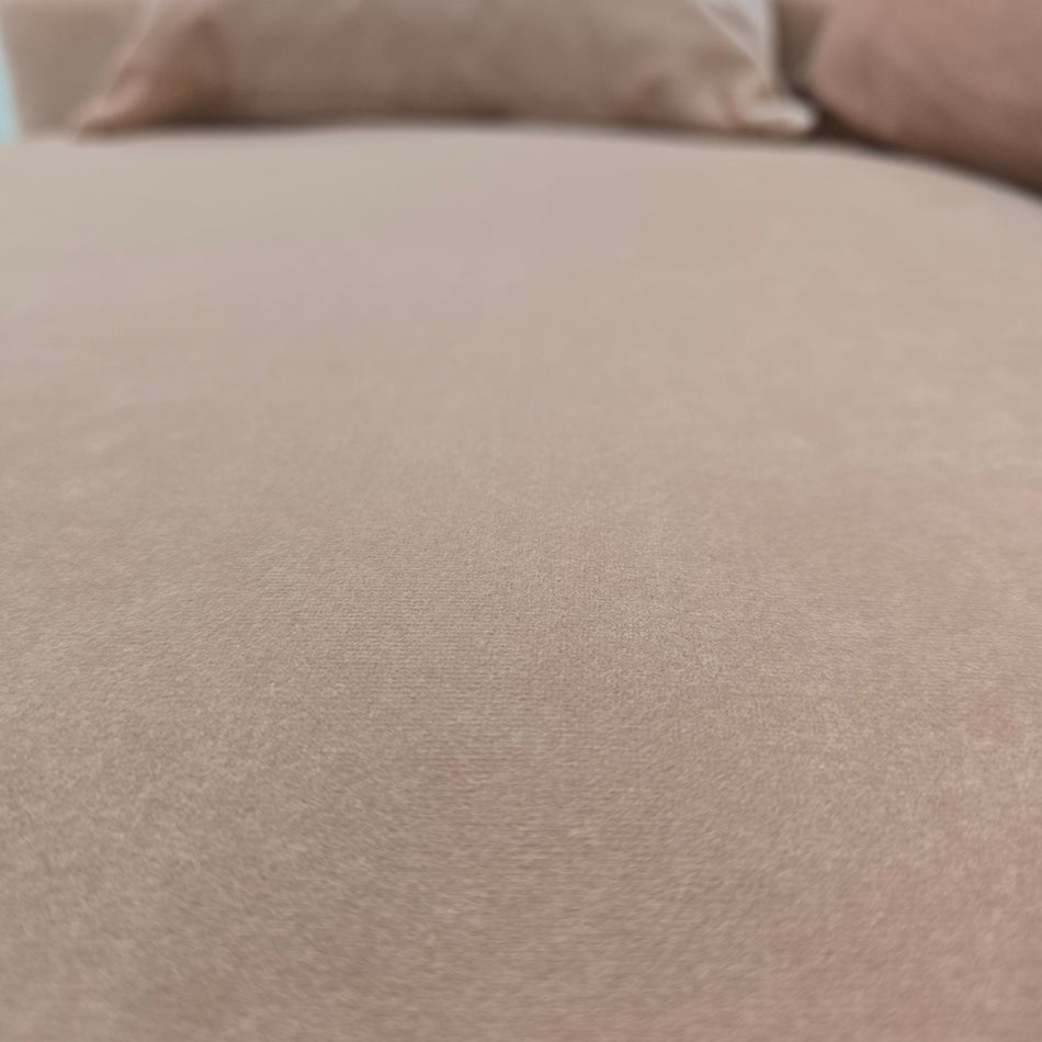 Design Ecksofa Altrosa Gepolstert Couch Gebraucht