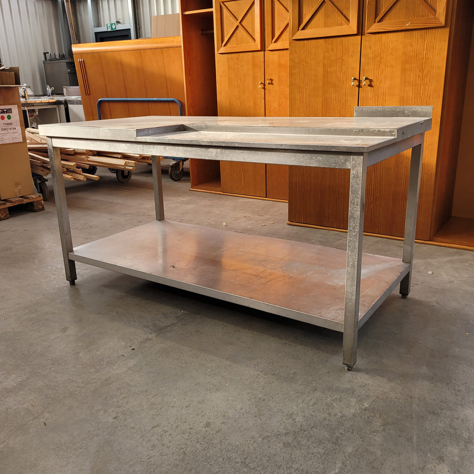 Arbeitstisch gebraucht Edelstahl Gastro Tisch