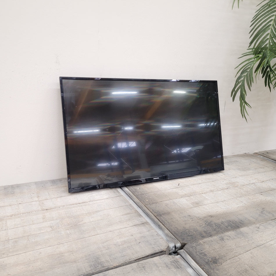 Philips LED-Fernseher Schwarz Kunststoff Full HD 43 Zoll Fernseher Gebraucht