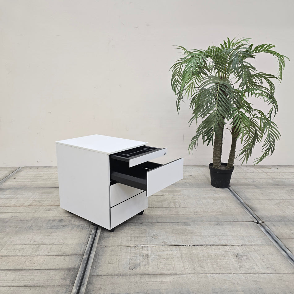Rollcontainer Schubladencontainer Büro Weiß Gebraucht