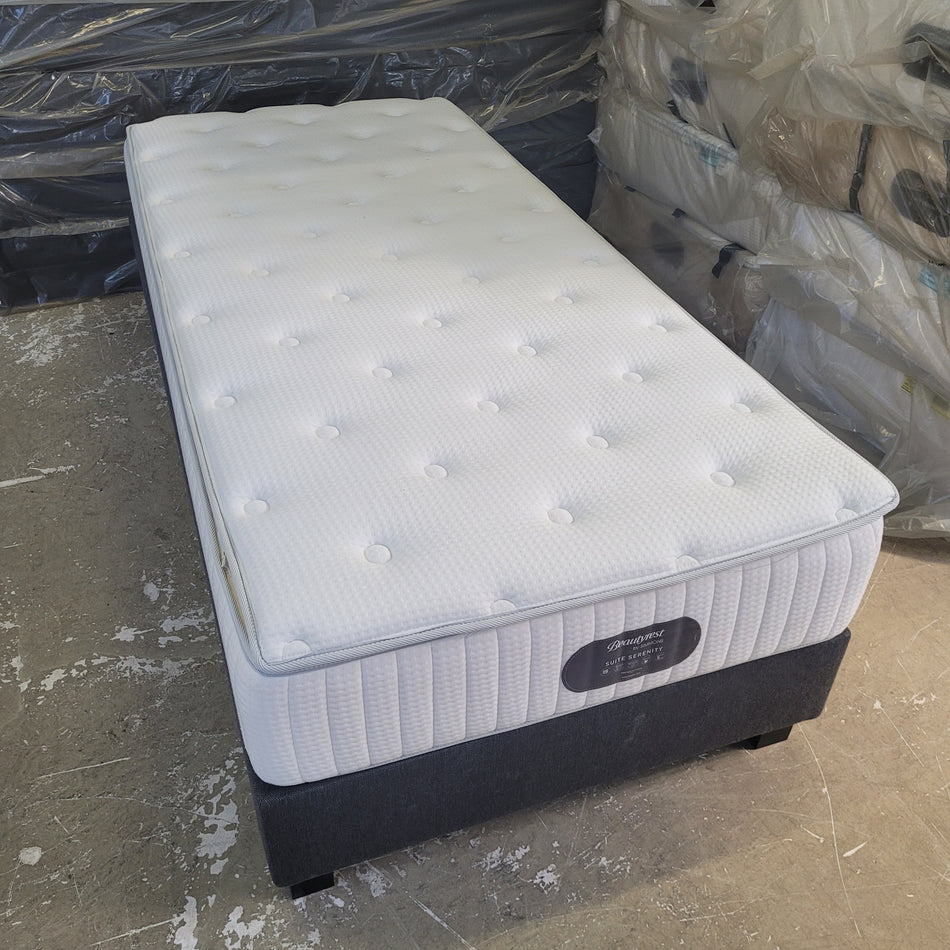 Boxspringbett Original Simmons Matratze Einzelbett gebraucht 100x220 Bett