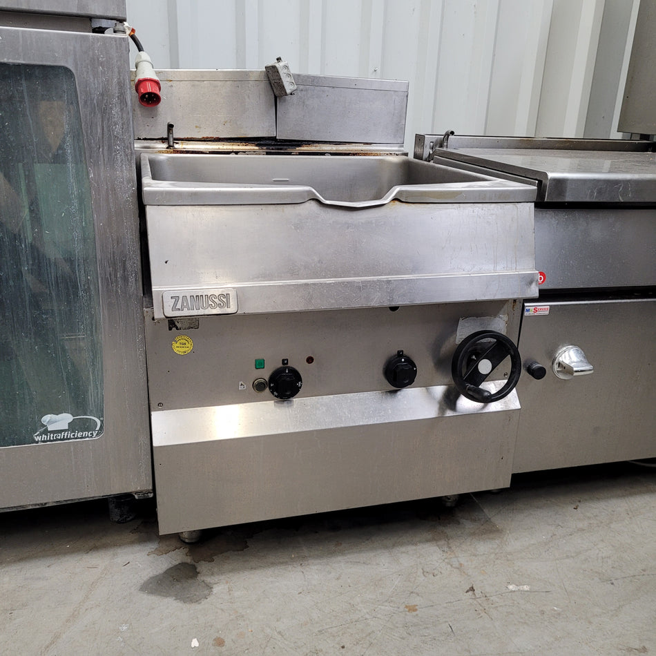 Zanussi Kipppfanne aus Edelstahl 80L Gastro Bratpfanne elektrisch gebraucht