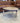 Vintage Couchtisch Tisch klein im Industrial Design Holz massiv